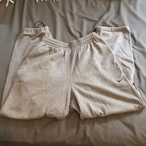 Nike grey sweats (medium)